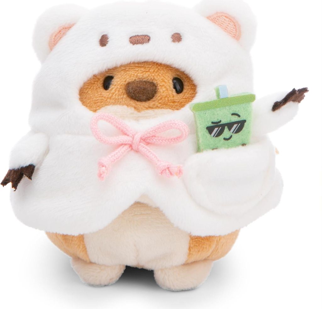NICI 61146 Set peluche cane Hiro 8cm con t-shirt a bolle Immagine del prodotto 
