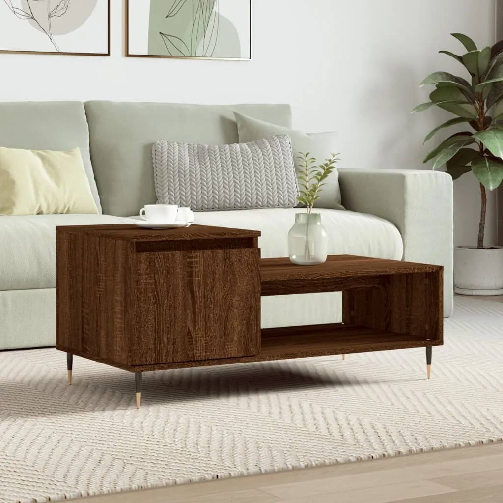 Tavolino Effetto Rovere 100x50 cm | Stile Urban Maison Exclusive