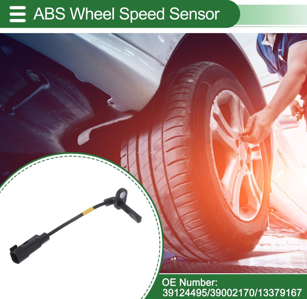 ABS Radsensor ABS Sensor Nr.39124495/39002170/13379167/42686719 für Vauxhall für Astra 2016-2019 1 Stück Links Hinten Rechts Hinten
