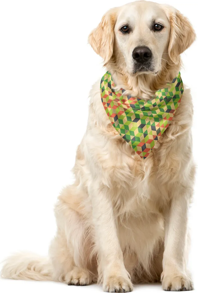 Bandana ABAKUHAUS Mosaico 40x40 - Il Regalo Colorato per il Tuo Cane