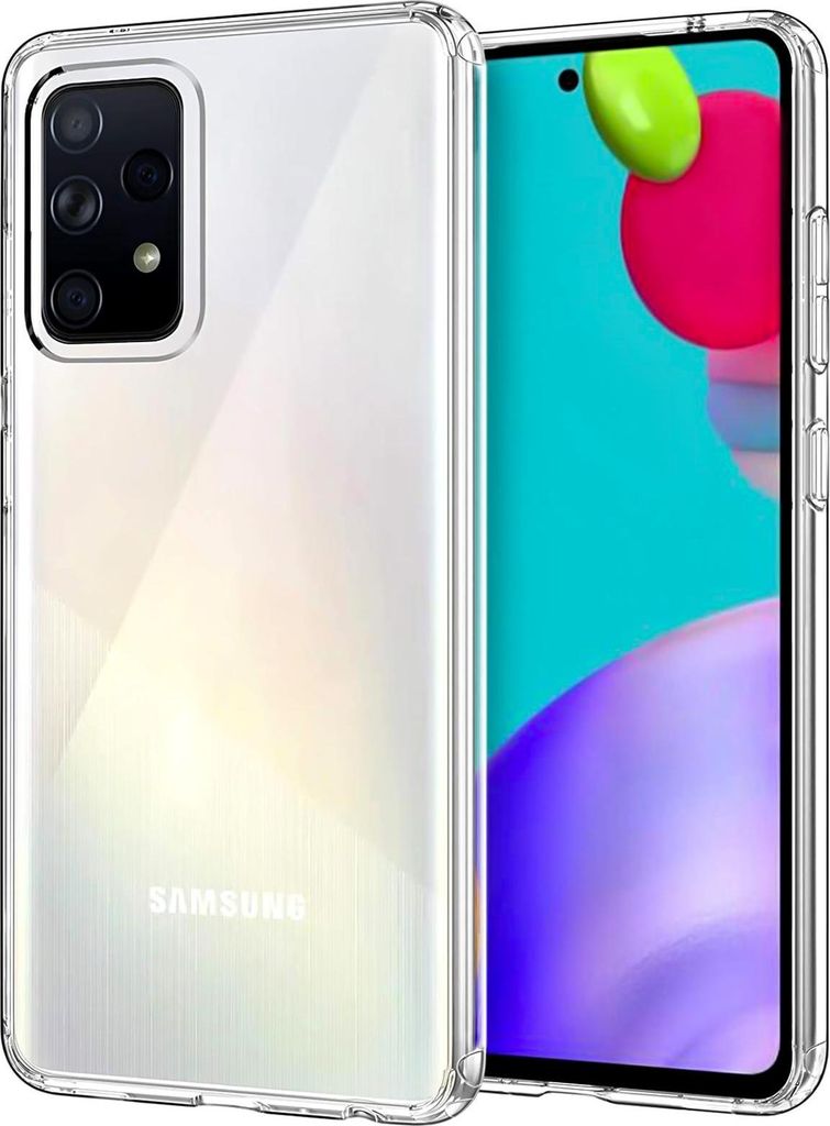 Schutzhülle für Samsung Galaxy A52 5G Hülle Transparent Slim Cover Clear Case