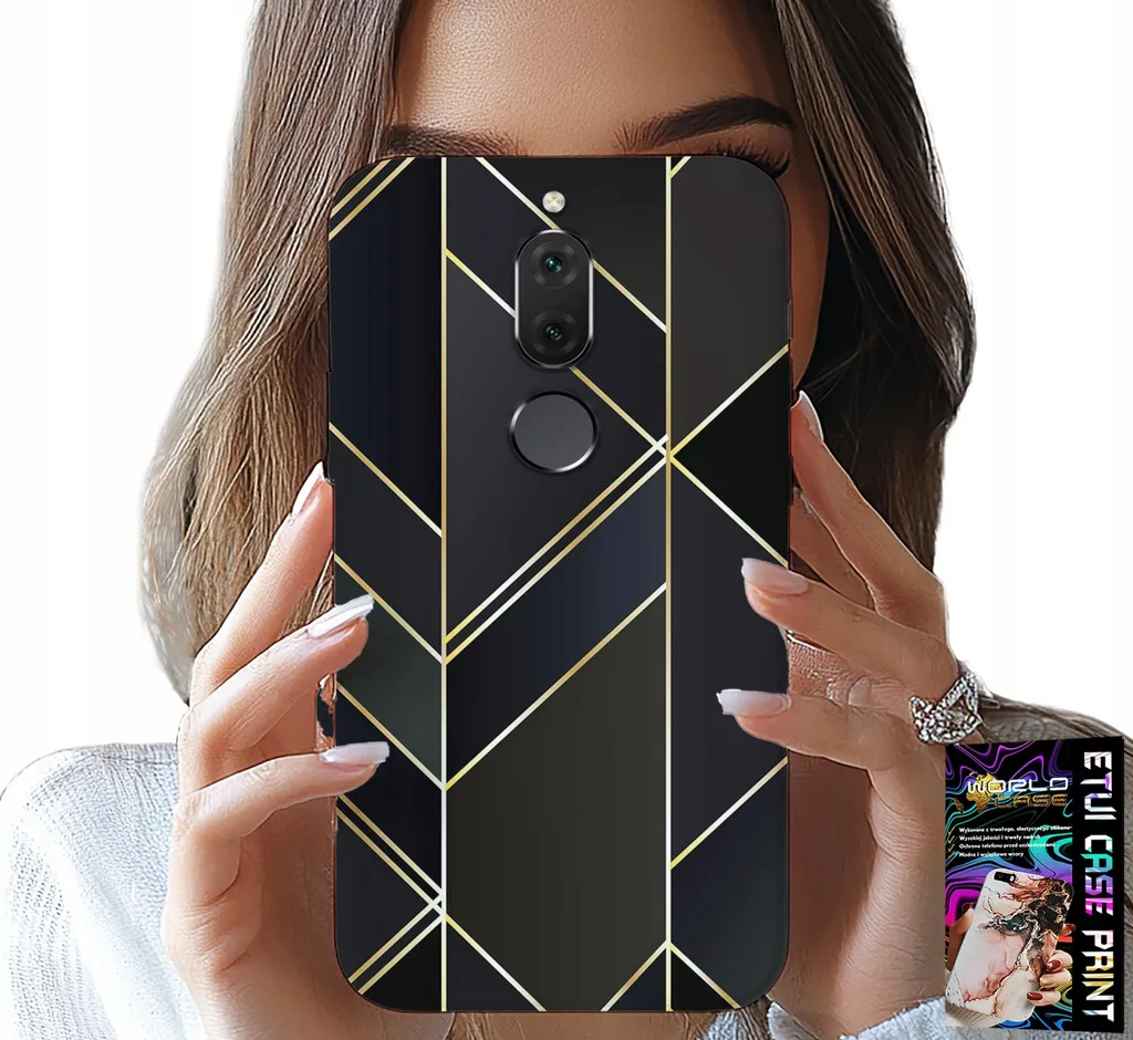 Offerta Kit Huawei Mate 10 Lite - Custodia Oro e Vetro Temperato