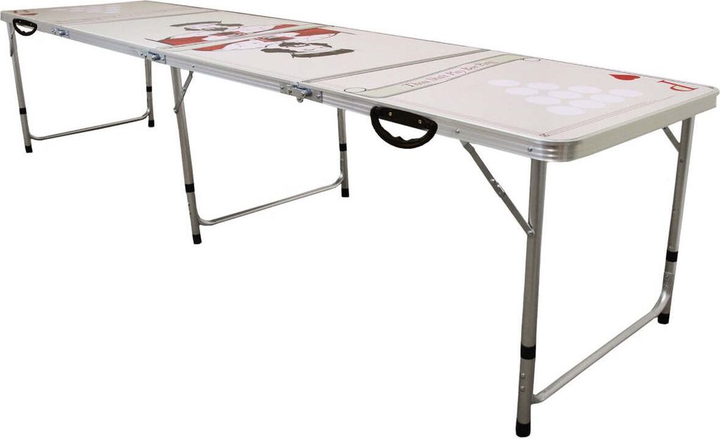 Bier Pong Tisch Bierpong Bier-Pong Tisch Ideales Partyspiel Trinkspiel tragbar