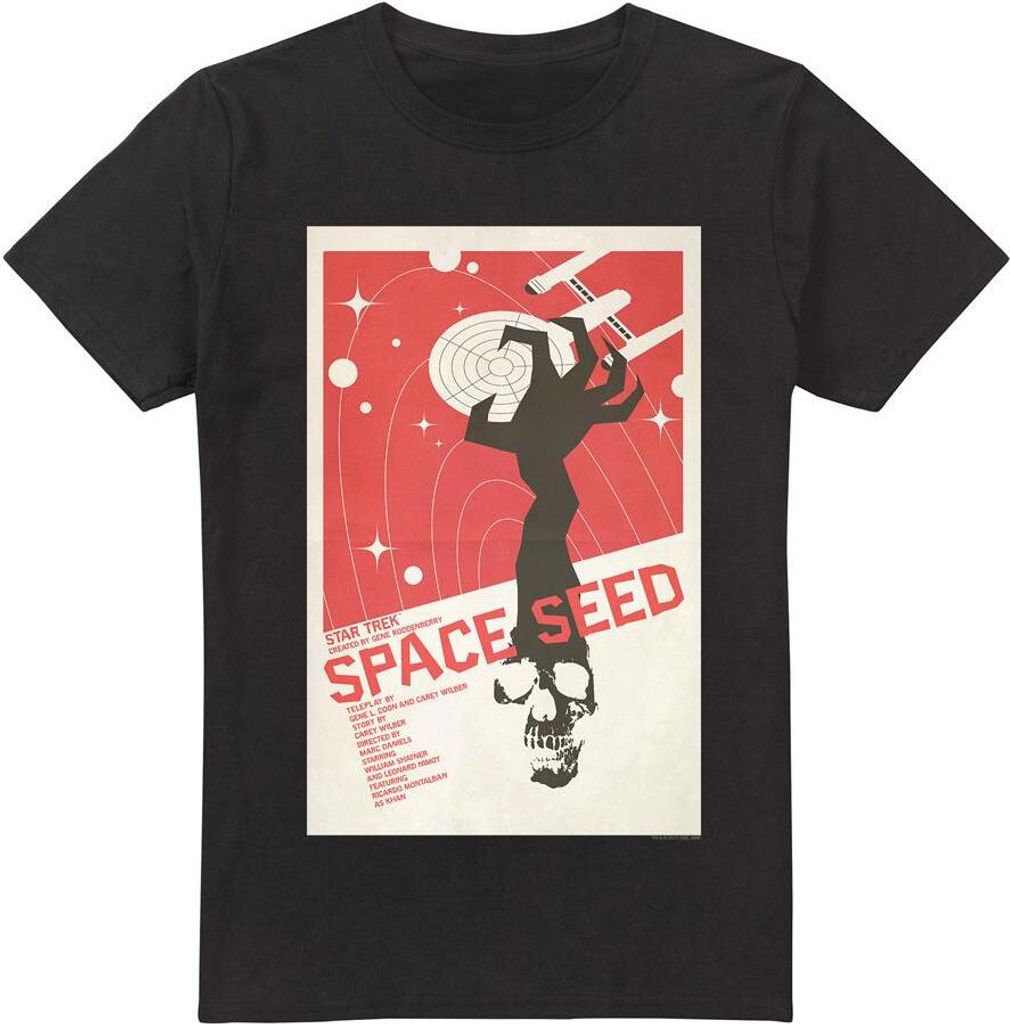Star Trek - "The Original Series Episode 22" T-Shirt für Herren TV13836 (5XL) (Schwarz)