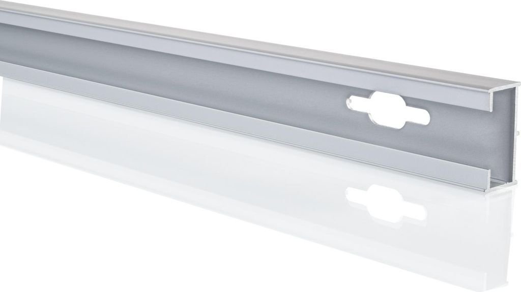 HÜPPE Design pure Verbreiterungsprofil um 15mm für Nischentüren, Griffseite, Höhe 200cm, 8P4301, 8P4302087