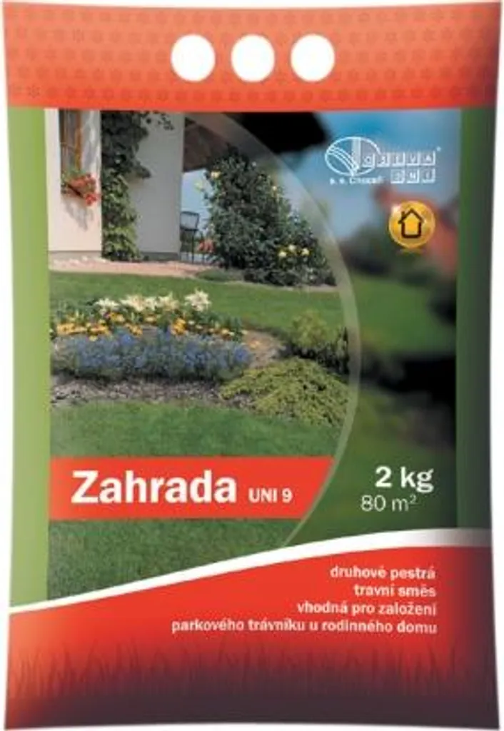 Mélange de gazon GARDEN park 2kg pour pelouse rustique et dense
