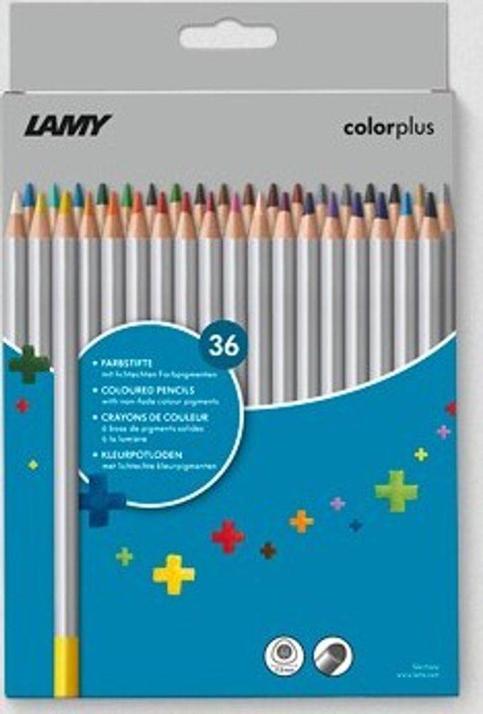 Lamy Buntstift colorplus 1233470 sort. 36St.