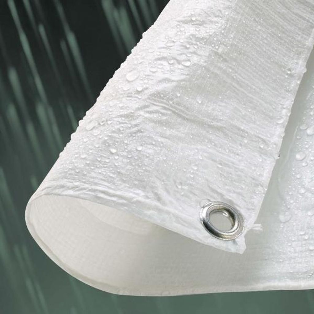 Plachta biela 4 x 5 m - 110 g na m2 Obrázok produktu 