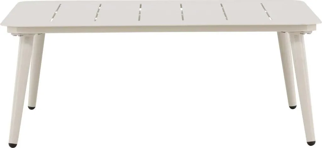Table Basse d'Extérieur pour Terrasse Beige 90cm Lina - Espace Convivial - 2