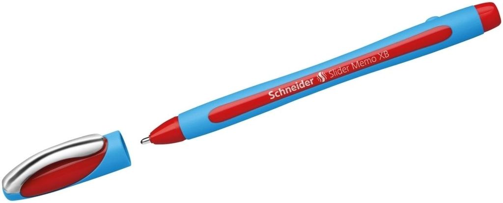 Kugelschreiber Slider Memo XB rot Packung mit 10 Stück Produktbild 