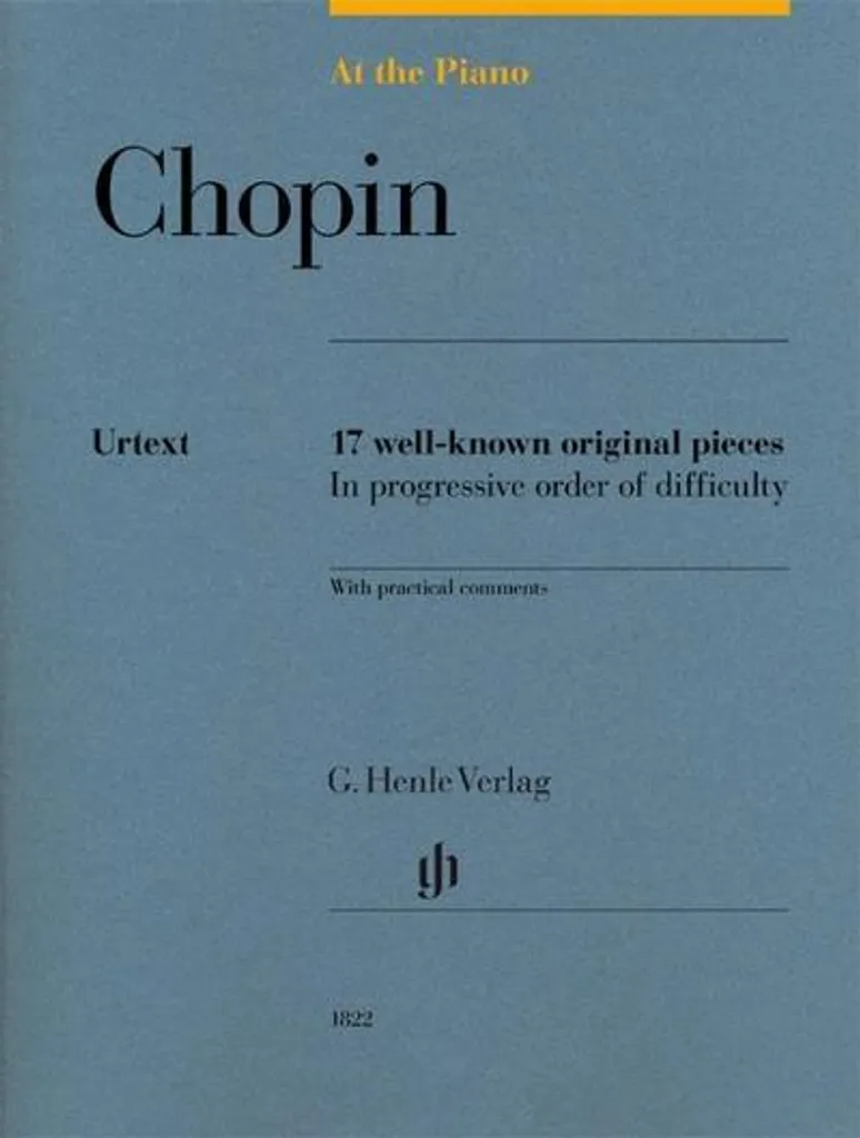 Recueil de piano Chopin pour progresser sans bloquer sur les difficultés