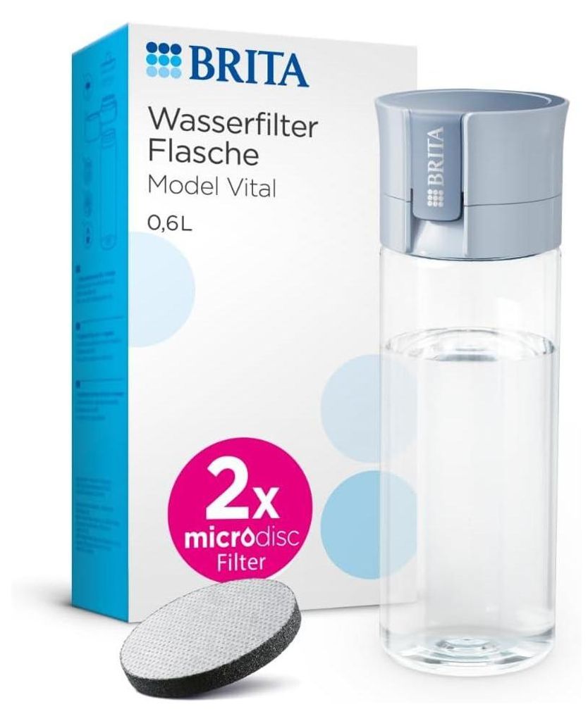 BRITA Filter Water Bottle - 2 microdiscs included - Pastel Immagine del prodotto 