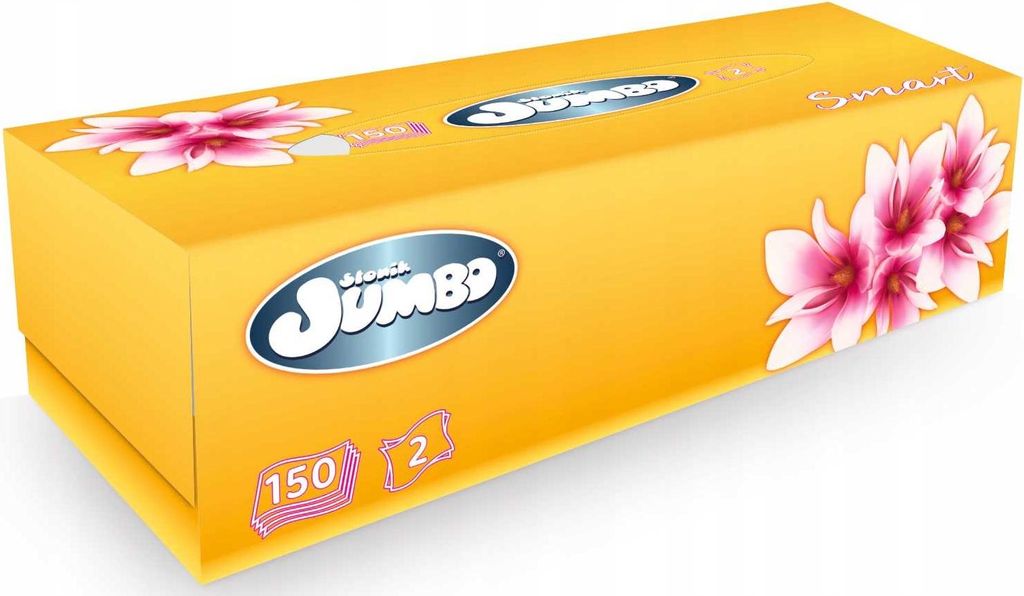 Universal-Tücher, Box mit 150 Stück SŁONIK JUMBO SMART 2W – 1 Packung