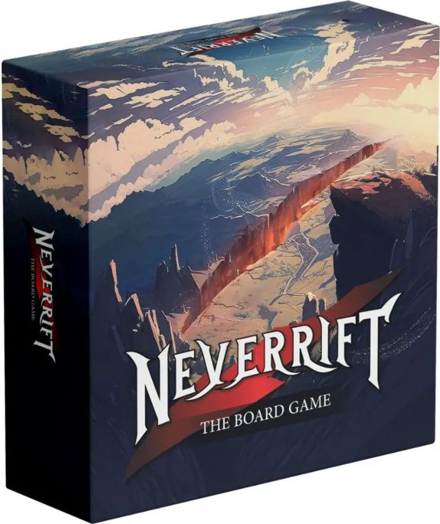 Jeu de cartes à collectionner Neverrift Starter Kit avec plateau de jeu