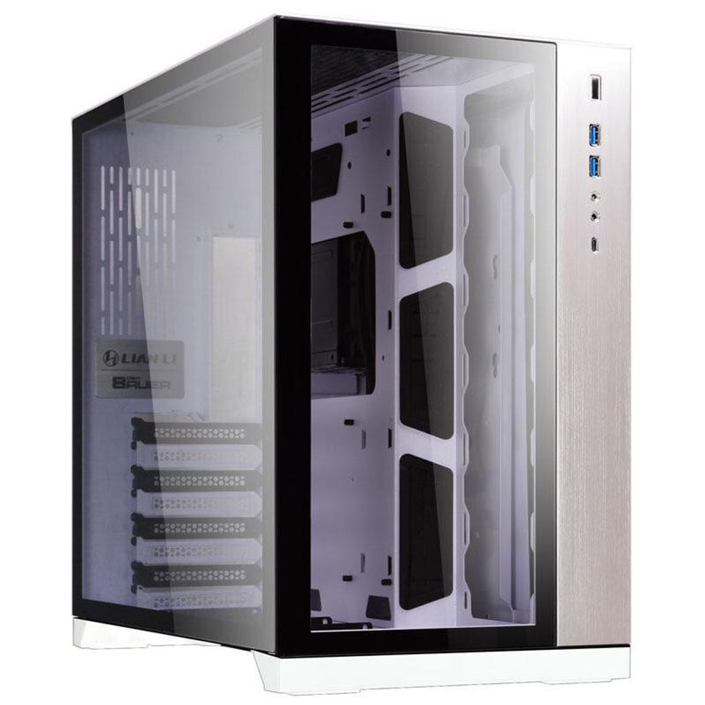 Lian Li PC-O11 Dynamic - Midi Tower - PC - Aluminium - SECC - Gehärtetes Glas - Weiß - ATX,EATX,Micro ATX - 15,5 cm
