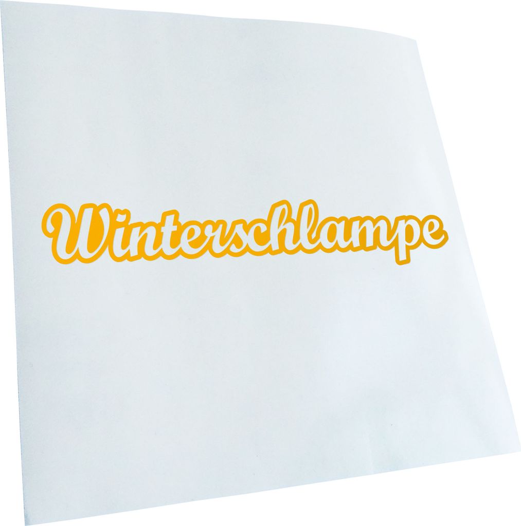 Kiwistar - Autoaufkleber - -Winterschlampe Heckscheibenaufkleber - Aufkleber für Auto Kfz Fahrrad, LKW, Truck Mofa