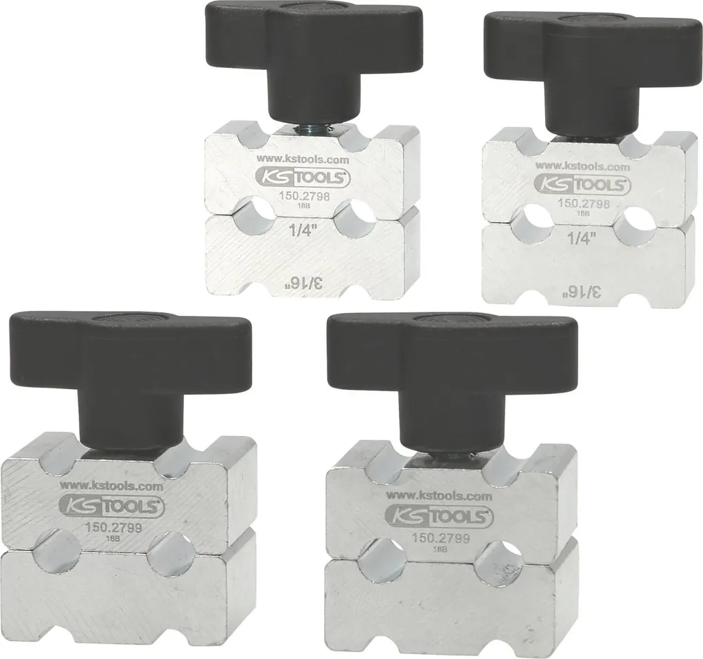 Cintreuse de conduite de frein manuelle KS TOOLS 150.2795 kit de 4 outils
