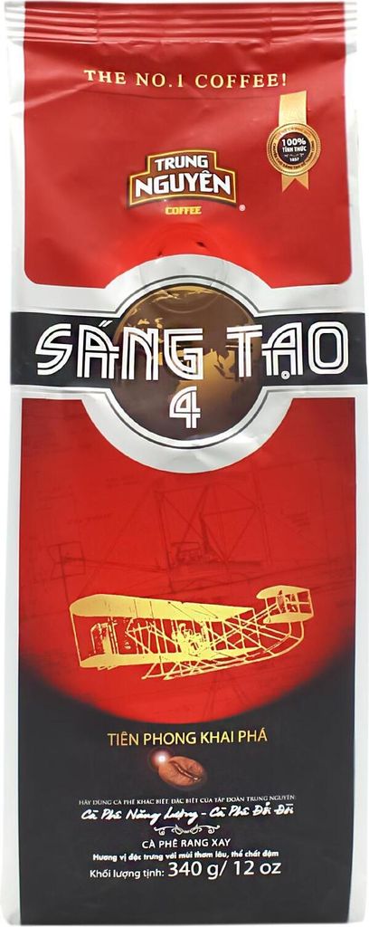 Trung Nguyen | Gemahlener Kaffee Sang Tao 4 - 340 G - Vietnamesischer Kaffee - Arabica - Keine Allergene