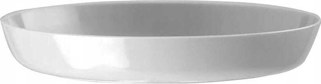 Kunststoffuntersetzer für Blumentöpfe CRISTAL 15,5 cm, grau glänzend