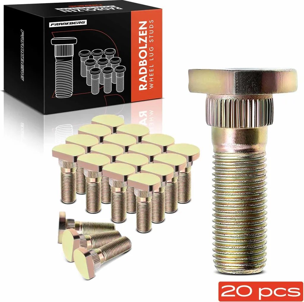 Frankberg 20x Goujon de roue pour Nissan 350Z 370Z Primera X-Trail