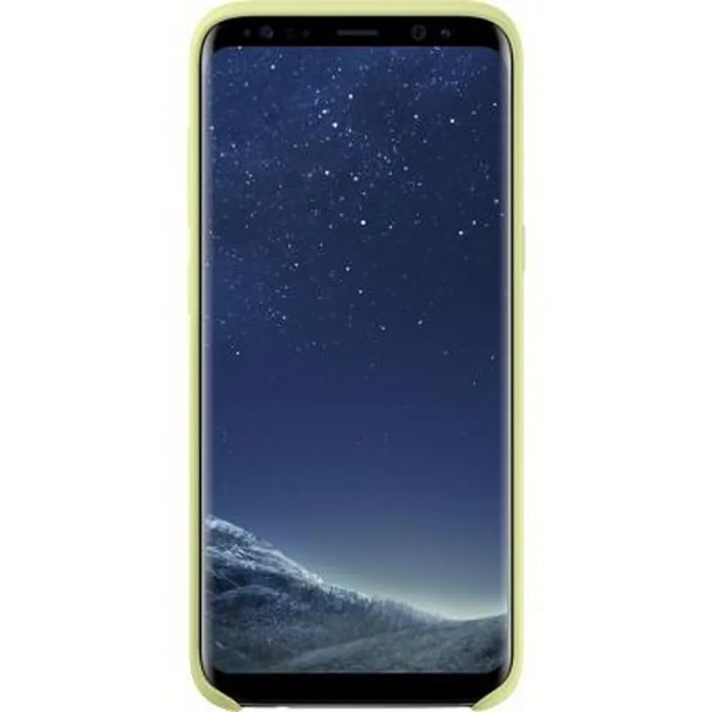 Coque Samsung S8 Silicone Vert - Texture Antidérapante et Design Épuré - 6