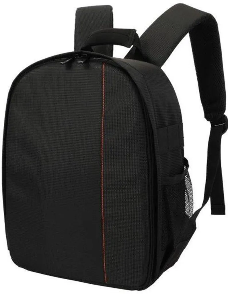 Sac bandoulière appareil photo reflex avec housse étanche gris moderne