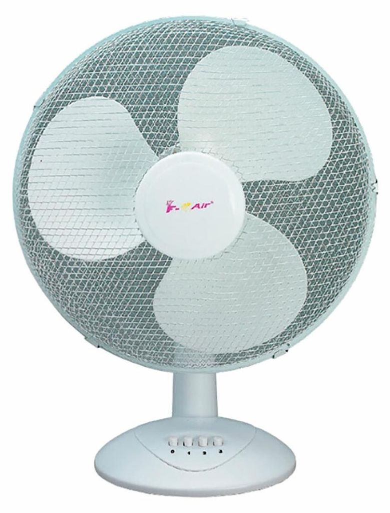 Ventilatore da tavolo F-Air Bianco 45 W Ø 40 x 51 cm Immagine del prodotto 