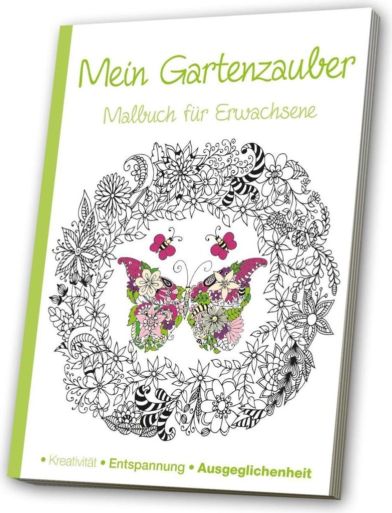 Malbuch für Erwachsene - Gartenzauber Produktbild 