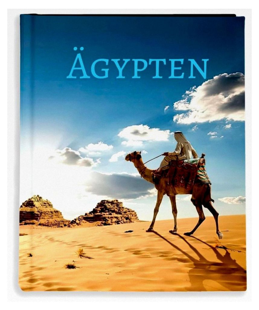 Urlaubsfotoalbum 10x15: Ägypten, Fototasche für Fotos, Taschen-Fotohalter für lose Blätter, Urlaub Ägypten, Handgefertigtes Fotoalbum