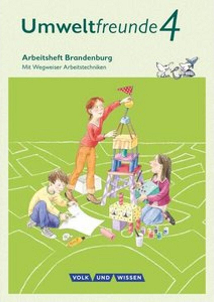Umweltfreunde - Brandenburg 4. Schuljahr - Arbeitsheft Produktbild 
