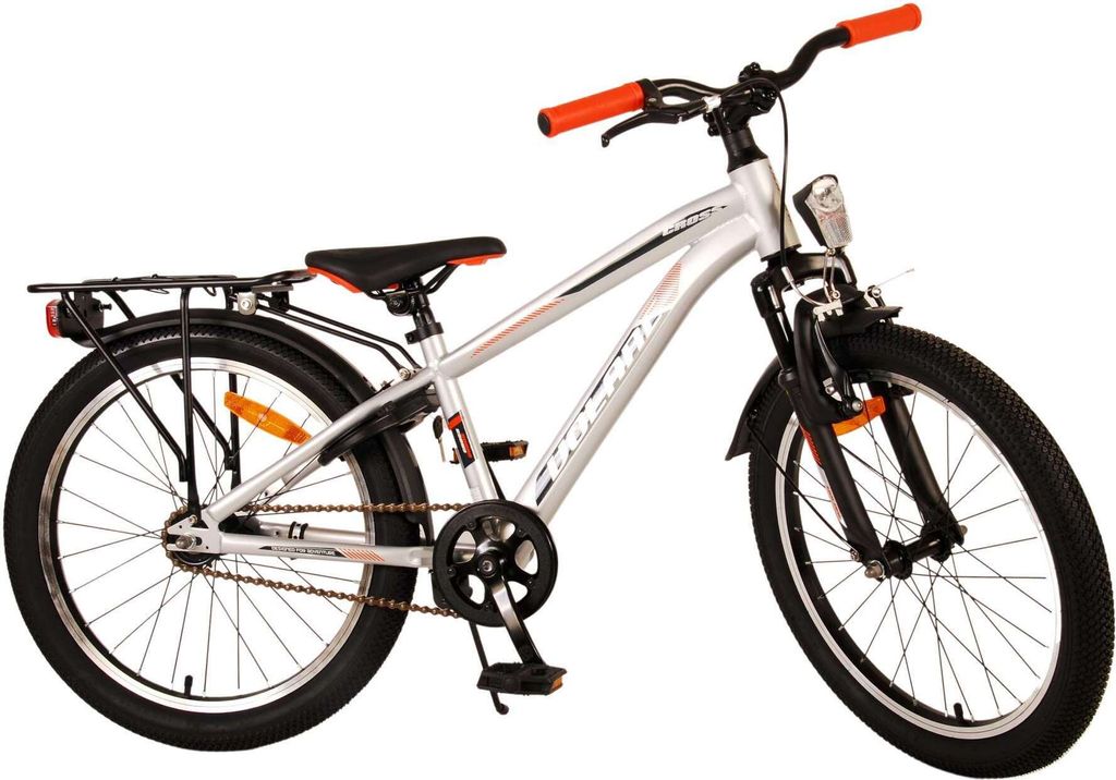 Volare Cross Children's Bicycle - Jungen - 20 Zoll - Silber, 6 Zahnräder