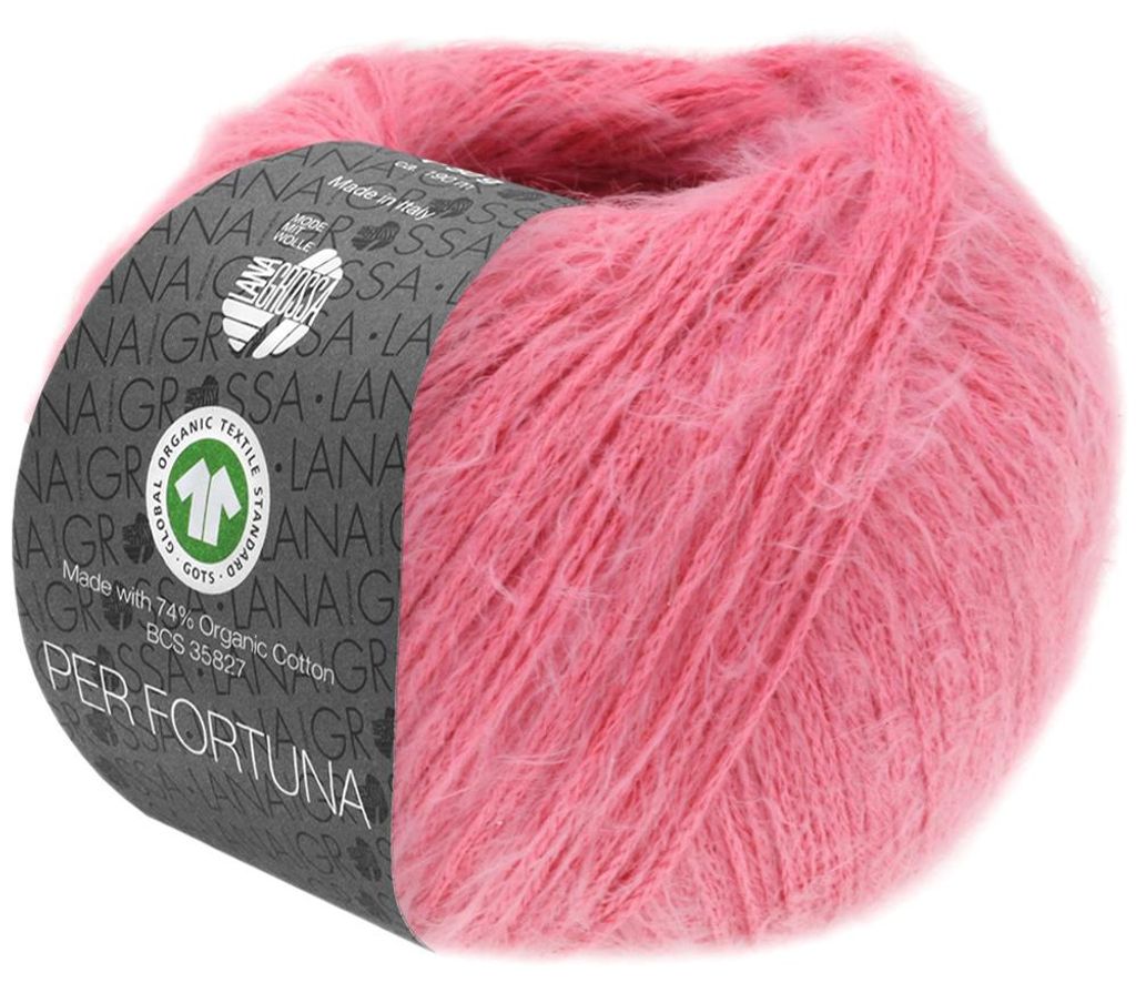 Lana Grossa PER FORTUNA 50 g flauschiges Kettengarn aus Produktbild 