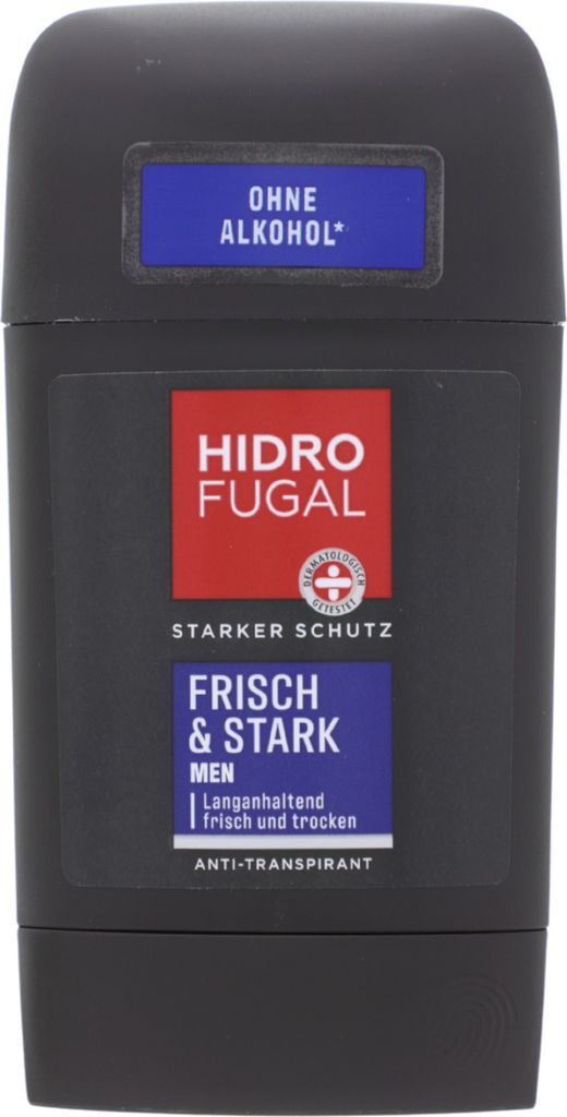 Hidrofugal Men Frisch & Stark Deo Stick 50ml starker Antitranspirant Schutz mit erfrischendem Duft