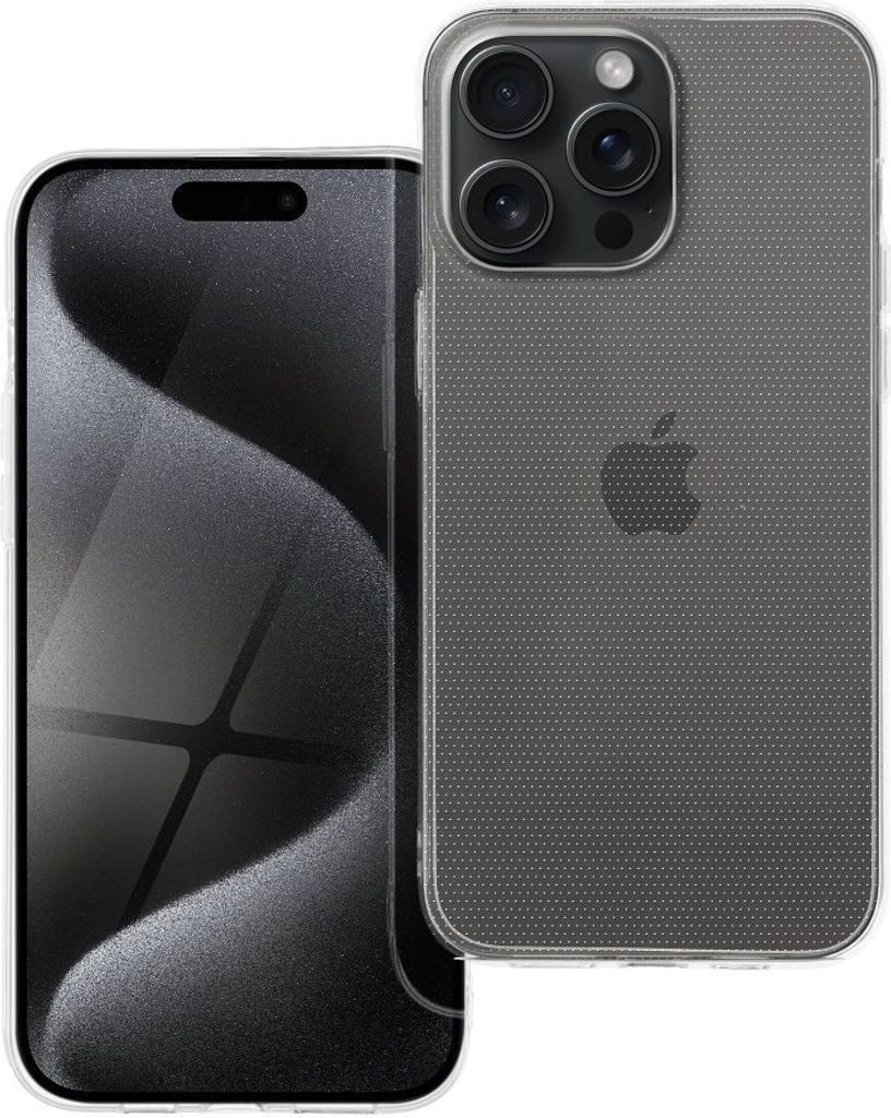 CLEAR CASE 2mm BOX passend für IPHONE 15 PRO MAX
