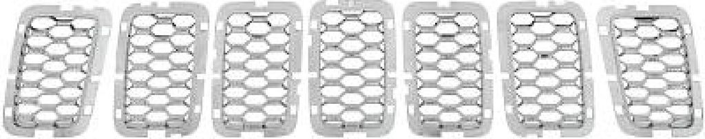 DIEDERICHS 2613240 Kühlergrill Frontgrill für JEEP GRAND CHEROKEE IV (WK, WK2) Chrom
