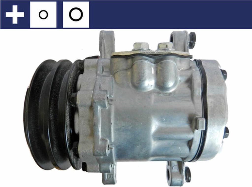 MAHLE ACP 1033 000S SD7B10 Klimaanlage Klimakompressor PAG 46 R134a für FIAT Seicento / 600 Schrägheck (187) CINQUECENTO (170)