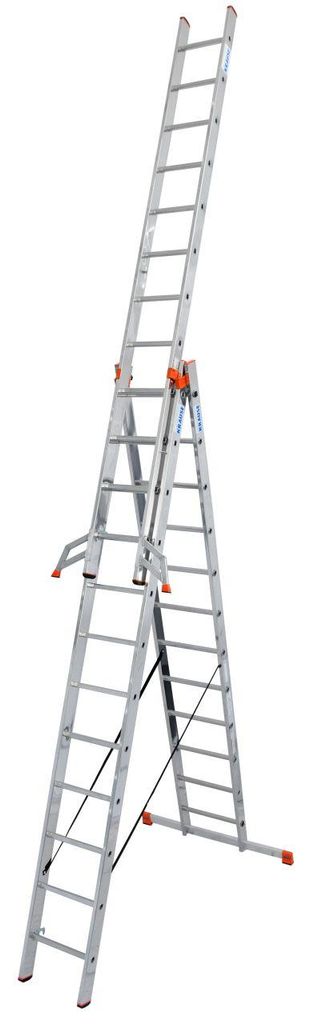 Drabina wielofunkcyjna KRAUSE MONTO Tribilo 3x12 szczebli Zdjęcie produktu 