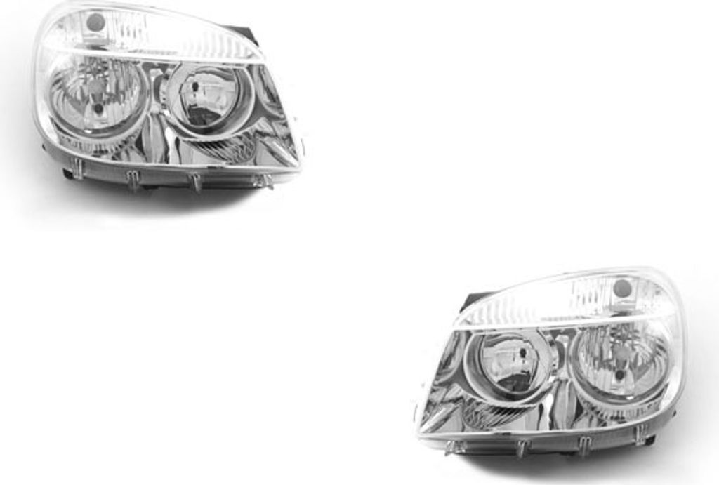 Johns, Scheinwerfer Halogen passend für Fiat Doblo 119 223 05- H1 H7 Set Links Rechts 51755051 0051755051 51805935 0051805935 0000051755051 517550...