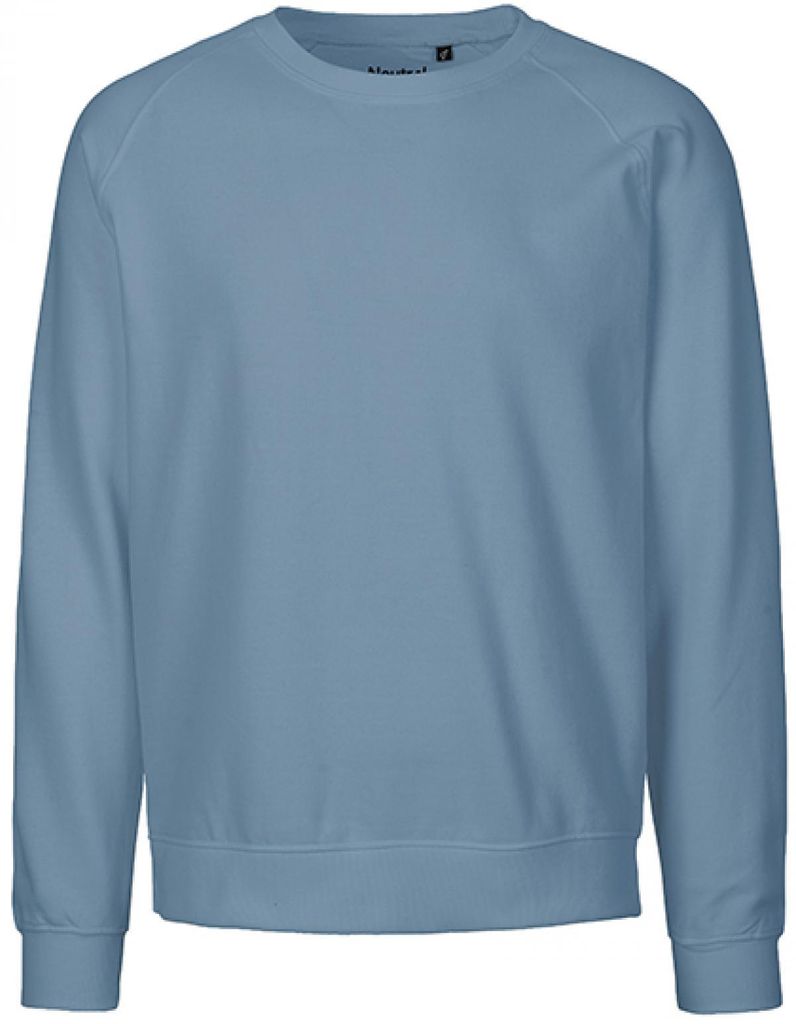 Neutral O63001 | Uni Sweatshirt / 100% Fairtrade-Baumwolle - Farbe: Dusty Indigo - Größe: S