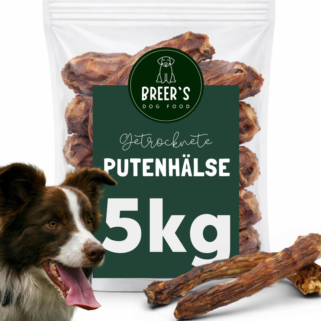 Putenhälse getrocknet 5 Kg Hundesnack Kausnack Produktbild 