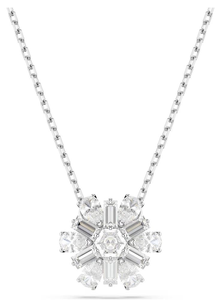 Swarovski Femme Collier avec pendentif flocon de neige Image du produit 