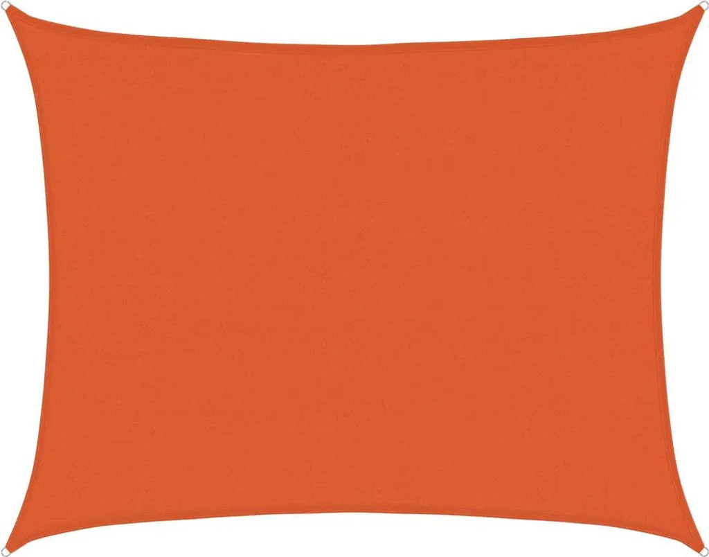 Vela Ombreggiante Arancione 6x7m vidaXL HDPE 160g | Design e Protezione