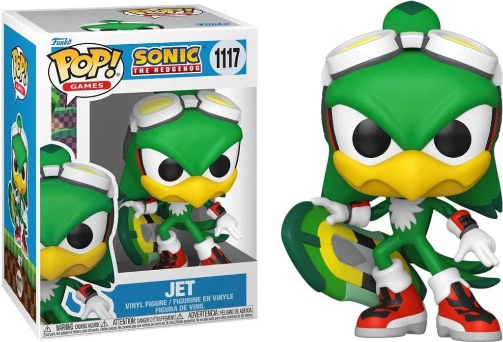 Funko Pop! Sonic The Hedgehog Jet 1117 Obrázek produktu 