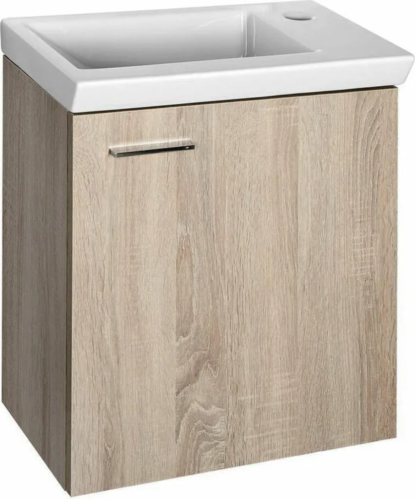 Aqualine Zoja 51046DP Mobile Lavabo 44cm Rovere | Miglior Prezzo