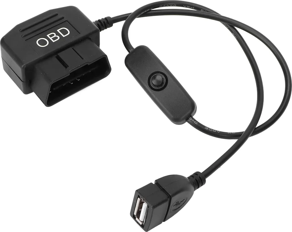 Caricabatterie OBD per auto, adattatore di ricarica per auto universale per veicoli
