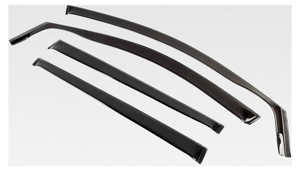 Windabweiser für Renault Captur II (HF) 01/2020-Heute, Komplett-Set für vorne und hinten, 4 Stück