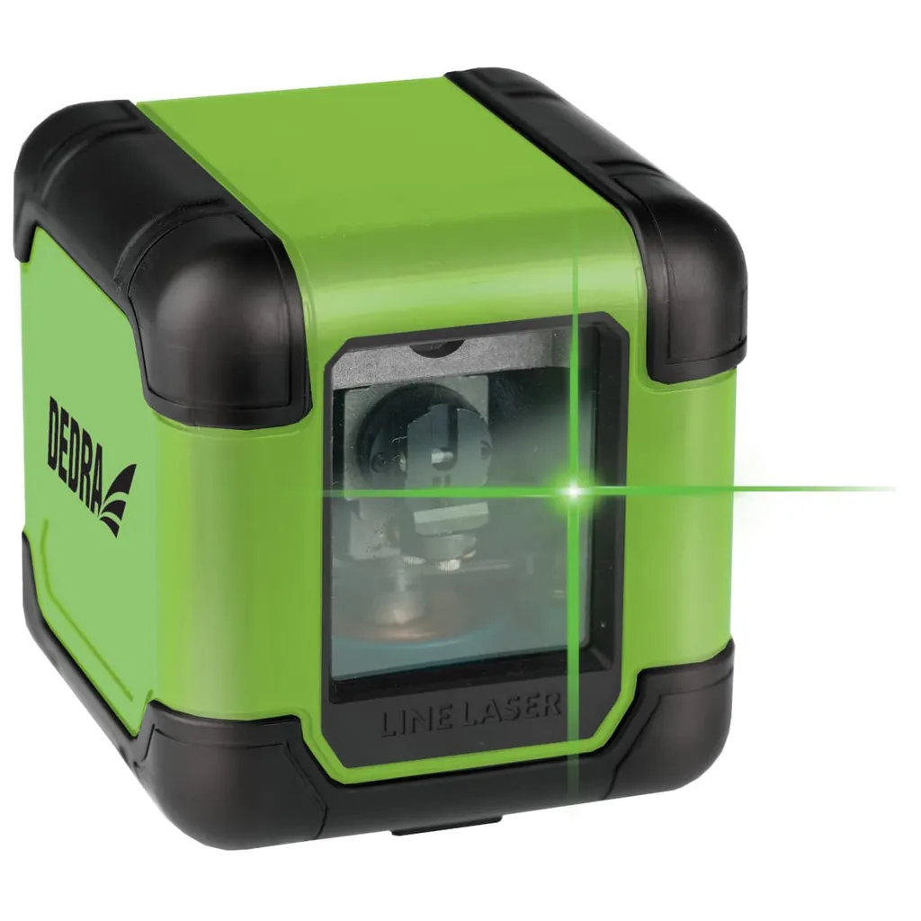 Pack Pose Placo et Carrelage : Laser Vert + Télémètre 40m Dedra MC0920 - 3