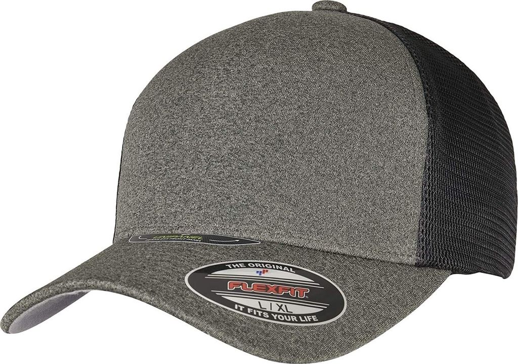 Yupoong - Herren/Damen Uni Trucker Cap "Flexfit" - Polyester, Elasthan RW8083 (L - XL) (Oliv/Schwarz)