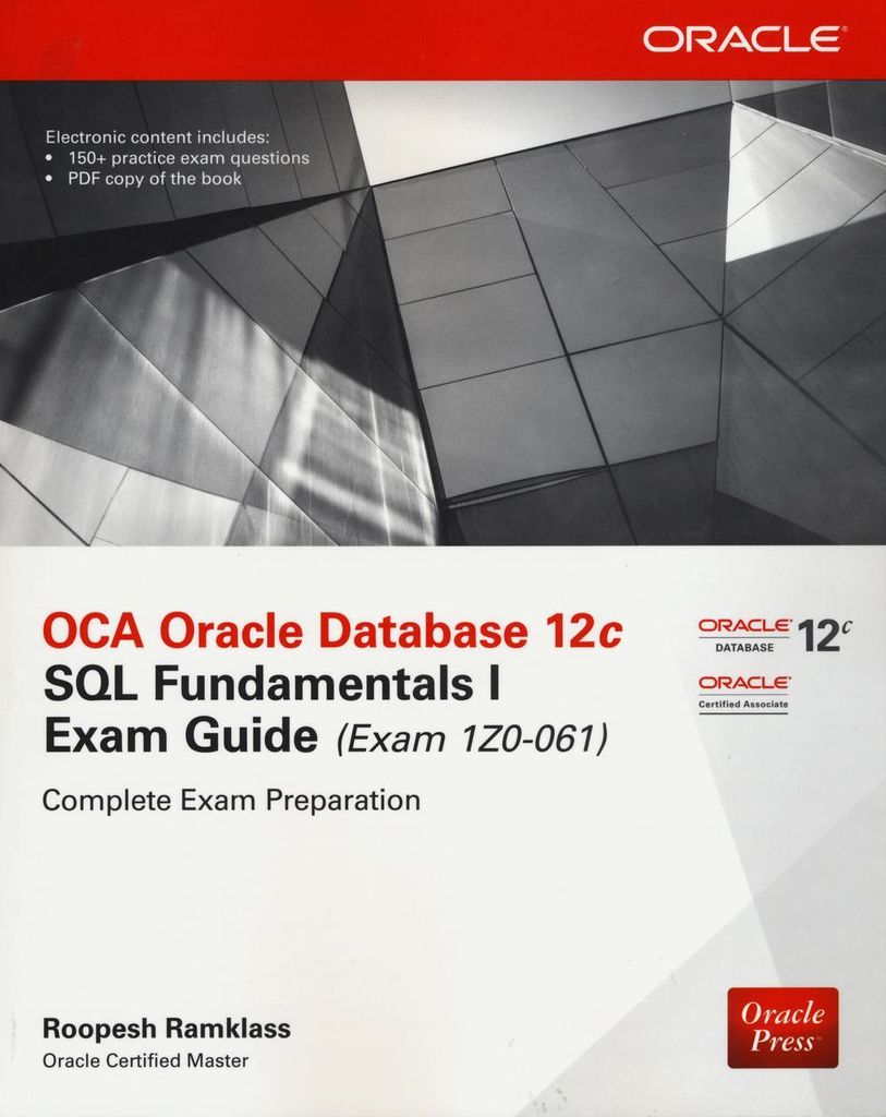 OCA ORACLE DATABASE 12C SQL-2E (Oracle Press)