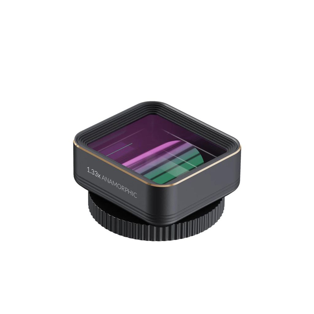 Shiftcam LensUltra 1.33x Anamorph – Kinoformat Breitbild-Video – Signatur-Anamorphose-Flare – Aus Fluoridglas und Aluminium gefertigt